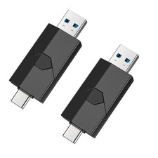 Kootion USB2.0 32GB 2PCS Retractable Style USB Type-C For Android Samsung Device picture