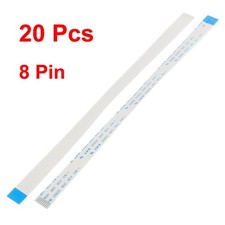 B Type 10Pcs 1.0mm Pitch 8 Pin AWM 80C 60V VW-1 FFC FPC Cable 200mm picture
