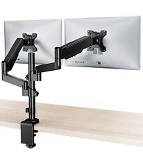 WALI Dual Monitor Mount, Adjustable Gas Spring Arms Mount for 2 Monitors GSDM002 picture