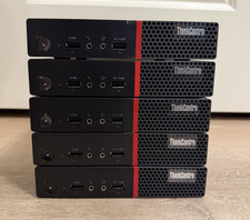 Lenovo M715q AMD Pro Quad Core 512GB SSD 8GB RAM Win10Pro-Lot of 5 Mini Desktops picture