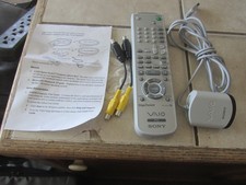 SONY VAIO PC REMOTE RM-GP4U & INFARED RECEIVER picture