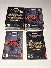 Neverwinter Nights SoU HotU PC Expansion Boxes & Manuals Lot No CDs picture