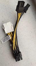 10pcs Supermicro CPU 8-pin to two 6+2 Pin PCIE 5cm GPU Power Cable CBL-PWEX-1040 picture