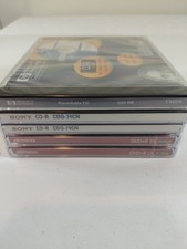 Lot of 5 Sealed Blank Media: HP, Sony CD-R & Memorex DVD+R DL Discs picture