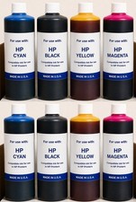(8,000ml) NEW PREMIUM COMPATIBLE BULK INK REFILL FOR HP PRINTERS C-Y-M-K picture