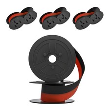 4 Pack Sharp EL-1197PIII Calculator Ink Ribbon, Red/Black Red and Black picture