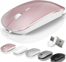 Kovess Bluetooth Wireless Mouse for MacBook Air Mac Pro Laptop PC Pad Optical... picture