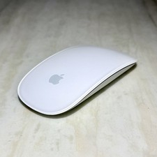 Apple Magic Mouse 1st Gen A1296 Wireless Bluetooth AA Battery Powered White picture