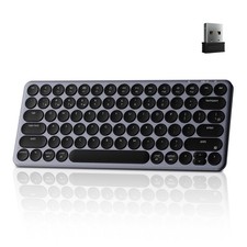 White B3 Pro 75 Ultra-Slim Wireless Bluetooth 5.2 USB Keyboard Tablet Laptop picture