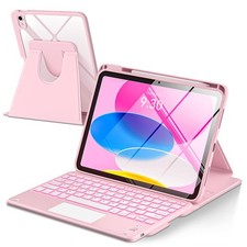 for iPad Keyboard Case A16 11th/10th Gen, 7 Color Backlit Keyboard picture