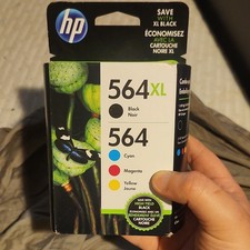 HP Genuine 564XL/564 Combo Ink Cartridges Black Cyan Magenta Yellow Inkjet picture