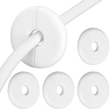 4Pcs Wall Grommets for Cables, Wall Cable Pass through Accessories Cable Hole Co picture