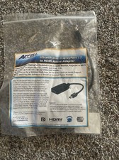 New Accell B086B-007B-2 UltraAV Mini Displayport 1.2 to HDMI Active Adapter picture