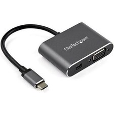 StarTech.com USB C Multiport Video Adapter - USB-C to 4K 60Hz Min CDP2MDPVGA picture