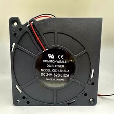 1PCS COMMONWEALTH DC BLOWER CIC-120-24V-A DC24V S2B 0.32A Fan picture