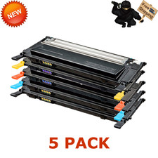 5 PK CLT-K409S CMYKK Color Set Toner For Samsung CLP310 CLP310N CLP315 CLP315W picture