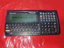 SHARP PC-G850VS Pocket Computer Programmable Calculator Tested Working Japan picture