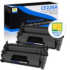 2Pack CF226A Toner Cartridge for HP 26A LaserJet Pro M402dn M402dw M402d Printer picture