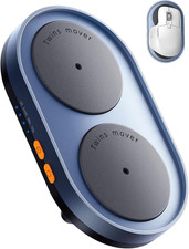 Dual Turntable Mouse Jiggler Silent Mechanical Movement with Random Function, Un picture