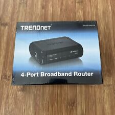 Trendnet TW100-S4W1CA 4-Port Wired Broadband Router Computer High Speed Network picture