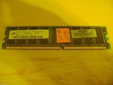 Micron 256MB 184p PC2700 CL2.5 8c 32x8 DDR DIMM T001-RFB MT8VDDT3264AG-335C4 picture