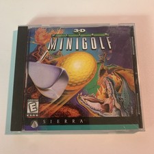 3-D ULTRA MINIGOLF - 1998 SIERRA WINDOWS 95  PC CD GAME - COMPLETE picture
