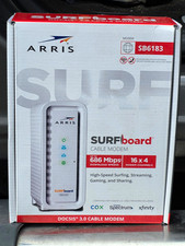 ARRIS SURFboard SB6183 DOCSIS 3.0 Cable Modem 686 Mbps 16x4 Gaming picture