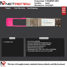 T-FX4FNT-HFV InnoLight  Optical Transceiver  200G BASE QSFP56 FR4 1310nm picture