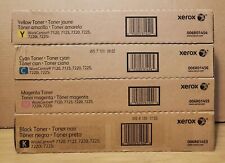 Xerox WorkCentre 7120 7125 7220 7225 7220i  CMYK Toner Set 006R01453,54,55,56 picture