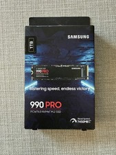 Samsung 990 PRO MZ-V9P1T0 Black PCle 4.0 NVMe 1 TB Storage Solid State Drive SSD picture