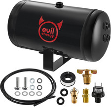 1 Gallon Air Tank Kit with 5 Ports 1/4 Inch NPT 150 PSI Rated for Truck Car Air picture