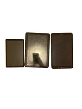 TCL ONN Samsung Android Tablets Black Solid Lightweight Slim For Parts Bundles picture