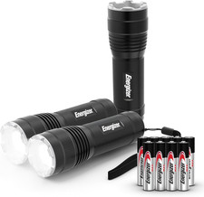 T-300 LED Flashlights (3-Pack), Bright Flash Light for Tactical EDC, Camping, an picture