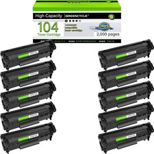 10× CRG104 FX-9 FX-10 Toner Cartridge Compatible with Canon MF4110 MF4120 MF4122 picture