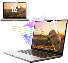 2-Pack Blue Light Screen Protector for Macbook Pro 16 Inch M1-M5 picture