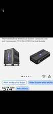 Thermaltake Core W200 Black Dual System Case + Commander FP 10-Port PWM Hub picture