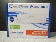 Manhattan 560702 8-Port Gigabit Ethernet Switch New & Sealed picture