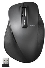 MPN: Elecom Wireless Mouse Silent Handful Extreme L Size 5 Button Black picture