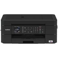 Brother Wireless All-in-One Inkjet Printer MFC-J491DW Multi-function Color Print picture