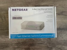NETGEAR 5-Port Ethernet Switch FS205 Essentials Edition Plug and Play picture
