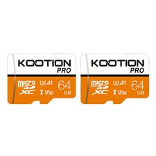 KOOTION 2Pack 64GB Ultra Micro SD TF SDXC Memory Card Flash 80MB/s Class 10 Card picture