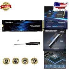 High-Performance 1TB PCIe 4.0 M.2 NVMe SSD - 5100MB/s, TLC NAND, Thermal Cooling picture