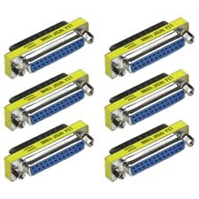6x DB25 D-SUB 25-Pin Male to Female Port Saver Gender Changer Adapter Converter picture