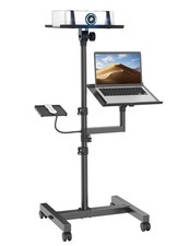 2 Shelves Mobile Projector and Laptop Stand picture