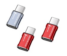 Data Blocker, USB C Data Blocker Protect Against Juice Jacking 3Pack picture