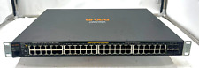 Aruba J9772A 2530-48G PoE+ 48 Port Ethernet Switch w/RACK EARS (Untested) picture