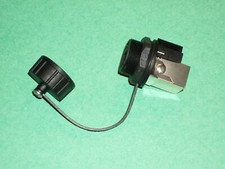 L-Com WPRJ-FTCAT5E Panel Mount RJ45 Coupler Jack, Shielded, w/ Attached Dust Cap picture