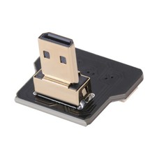 FPC Ribbon Flat HDTV Cable CYFPV Micro HDMI Mini HDMI 90 degree Adapter 5cm-80cm picture