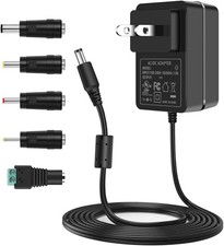 9V 1.5A Power Supply DC Cord, 13.5W Adapter Center Positive  picture