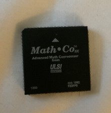 2 ULSI 80387sx FPU LCC FasMath Math CoProcessor 387SX 16-40 MHz USA Seller picture